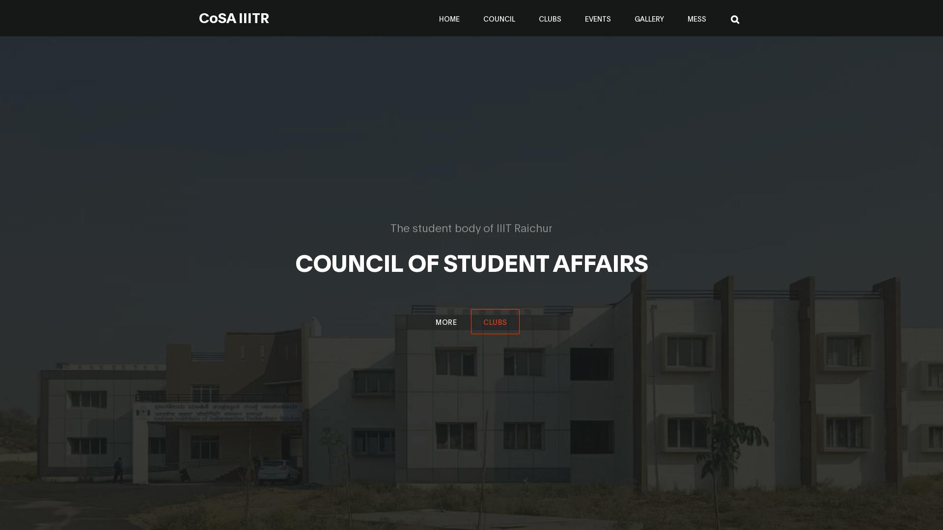 Council of Students Affairs Official Website